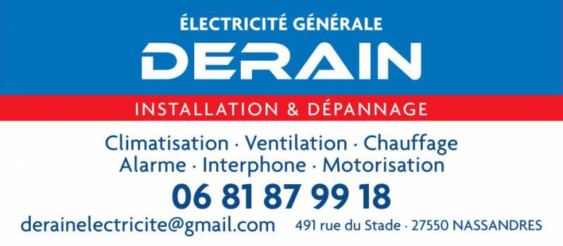 Électricité Générale Nassandres sur risle Derain Électricité Générale